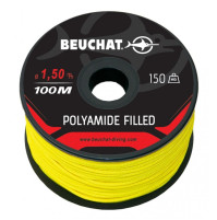 Nylon KEVLAR LINE SPOOL - 1.5mm - yellow color - SGPB171681 - Beuchat